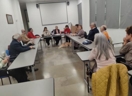 Panorámica de los asistentes a la sesión extraordinaria de constitución de la Comisión de Sección de Agrupación (CSA) de Supo-Sevilla