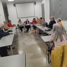 Panorámica de los asistentes a la sesión extraordinaria de constitución de la Comisión de Sección de Agrupación (CSA) de Supo-Sevilla